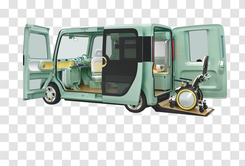 Compact Van Daihatsu 2017 Tokyo Motor Show Car Auto - Vehicle - Ride Electric Vehicles Transparent PNG