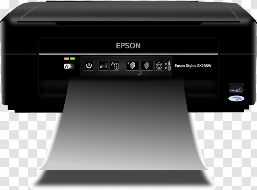 Printer Inkjet Printing Epson - Output Device Transparent PNG