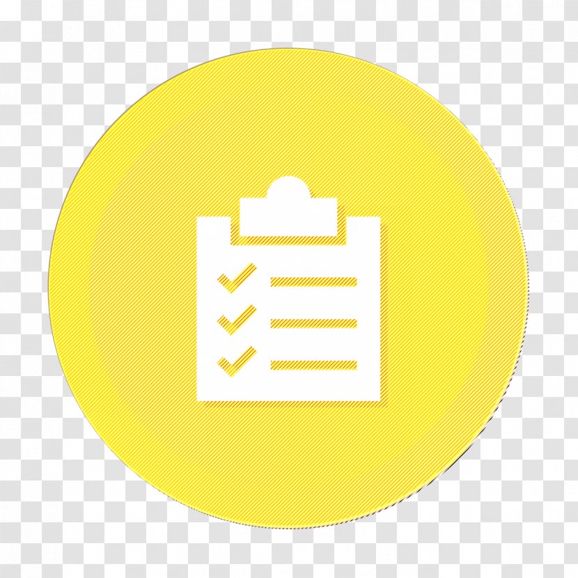 Checklist Icon Clipboard Inventory - Sign Symbol Transparent PNG