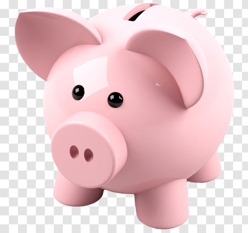 Piggy Bank Money Saving Demand Deposit - Silhouette Transparent PNG