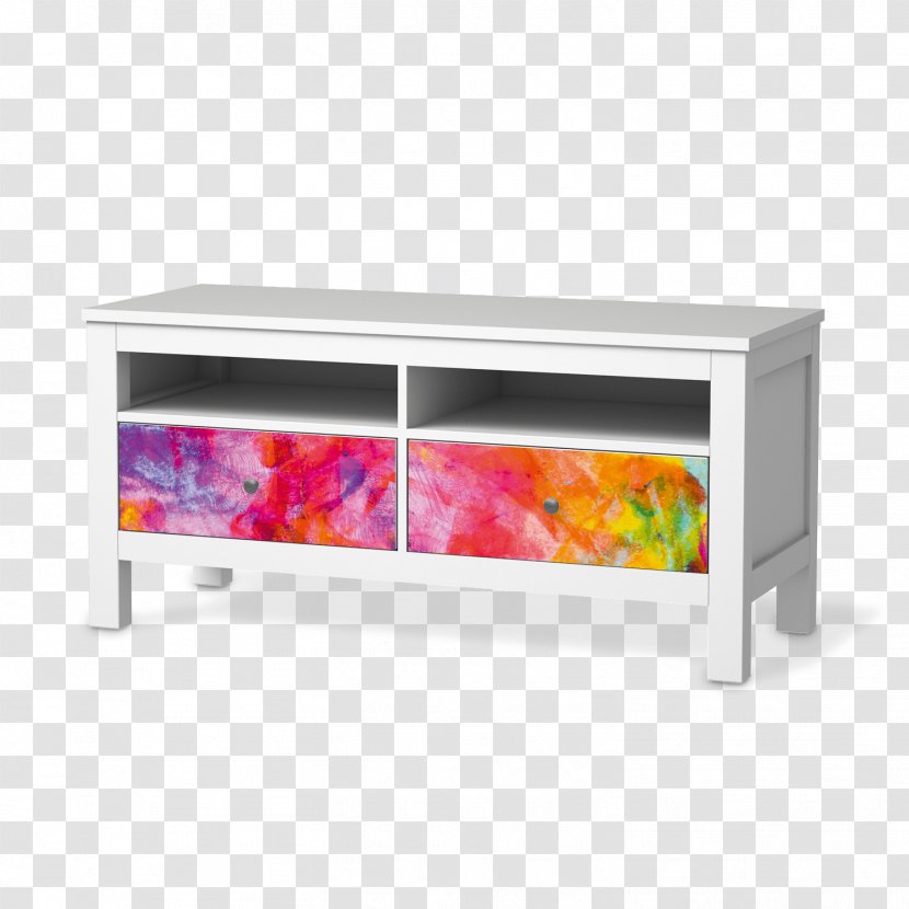 Bank Buffets & Sideboards Drawer Bench Television - Watercolor Transparent PNG