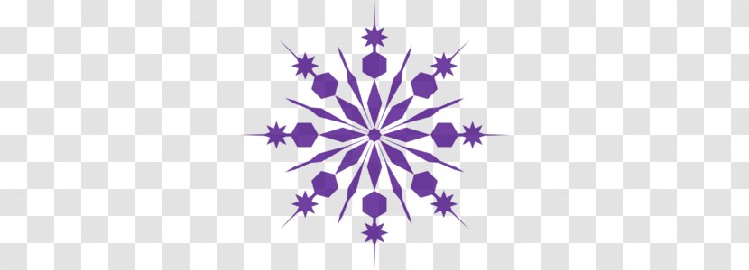 Snowflake Green Light Clip Art - Violet - Snowflakes Clipart Transparent PNG