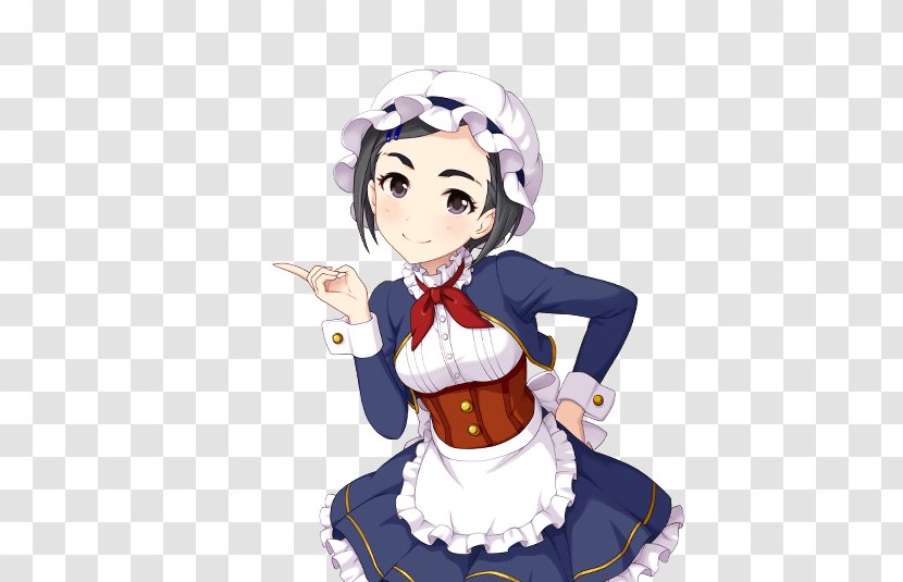 Maid Profession 商業使用人 Japan - Frame - 4th Anniversary Transparent PNG