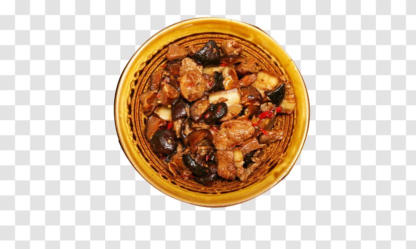 Caponata Barbecue Grill Chinese Cuisine Dish Meat - Middle Eastern Food - Mushrooms And Pork Dishes Transparent PNG