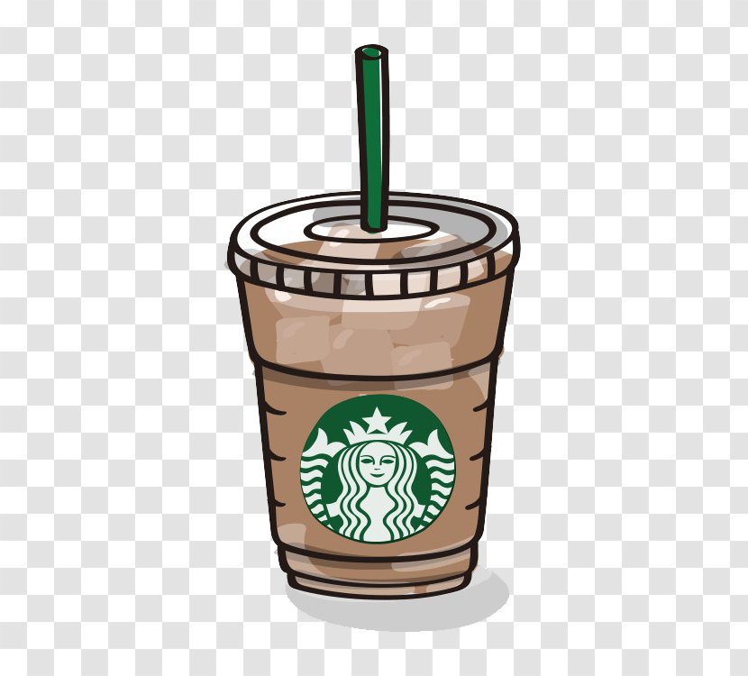 Coffee Starbucks Drawing Cup Frappuccino - Summer Driving Ribbon Transparent PNG