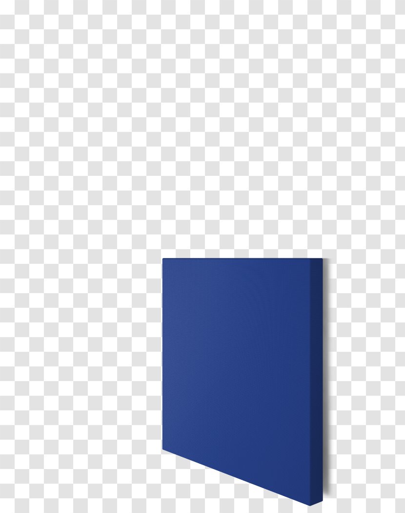 Brand Rectangle - Electric Blue - Angle Transparent PNG