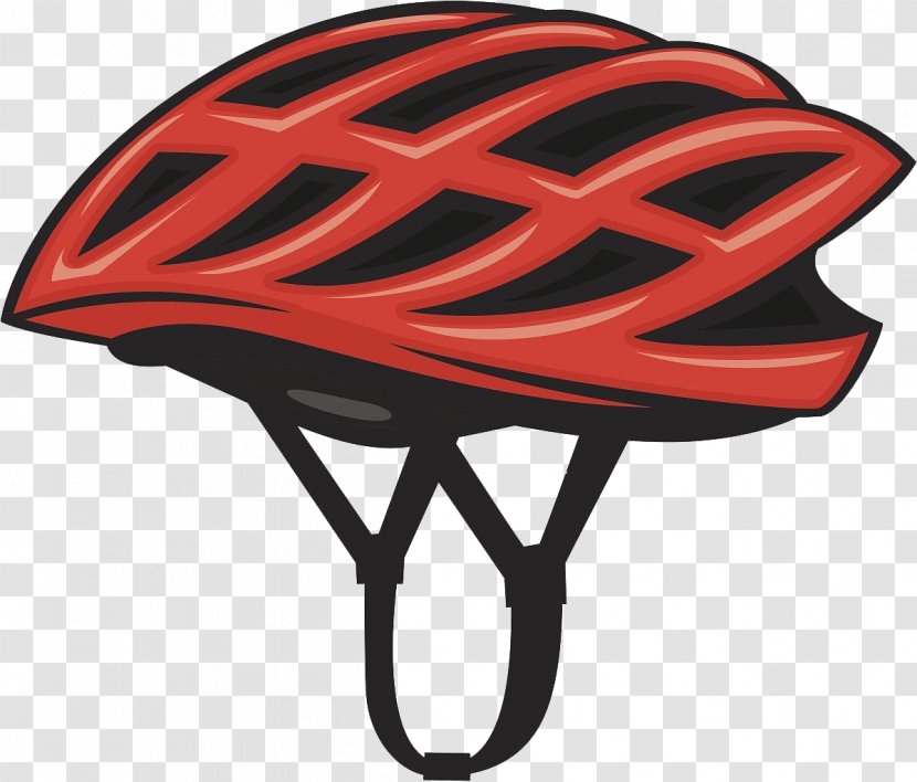 Bicycle Helmet Motorcycle Clip Art - Helmets - Red Vector Transparent PNG
