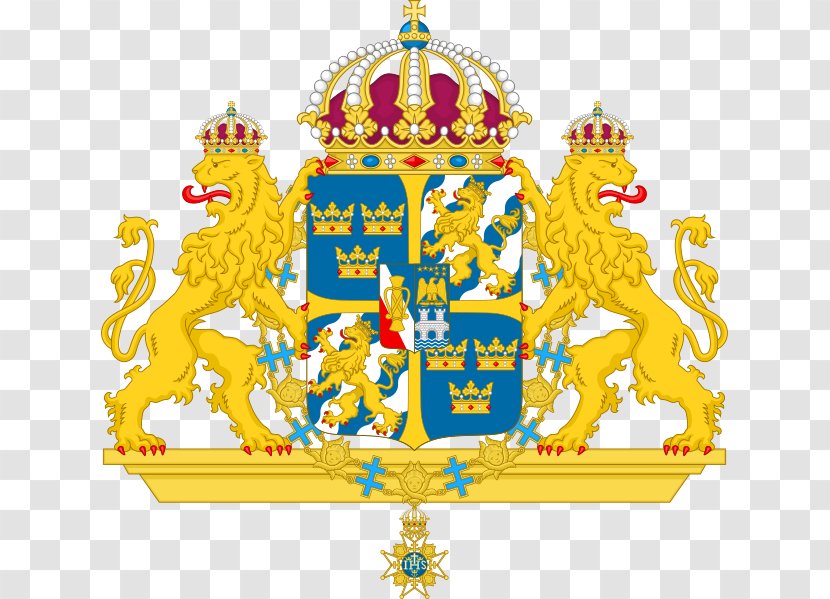 Coat Of Arms Sweden Crest National - Supporter - Friendly Cooperation Transparent PNG