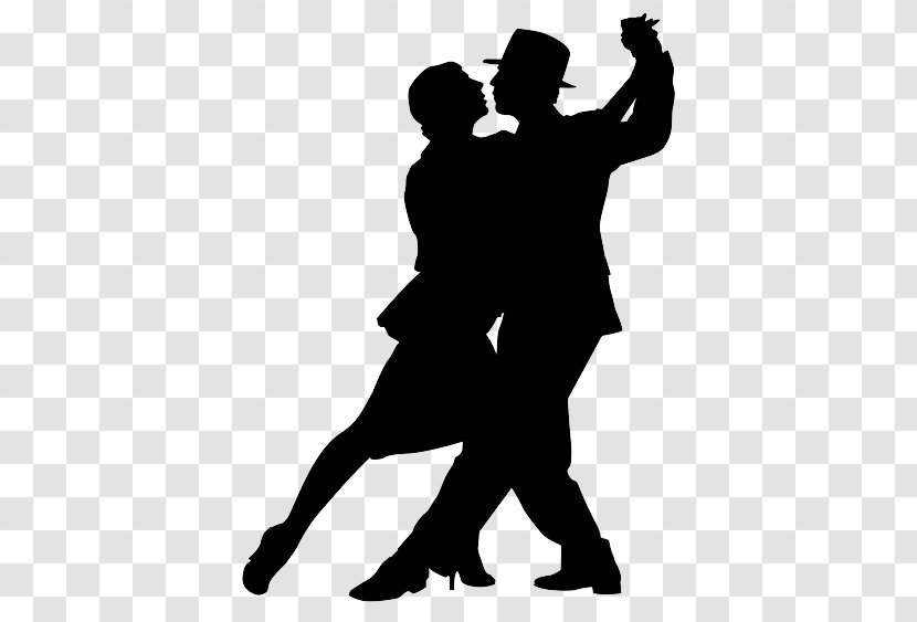 Ballroom Dance Swing Silhouette Transparent PNG