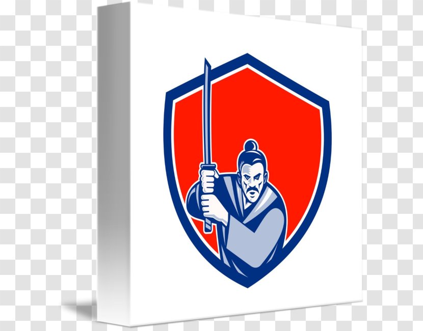 Samurai Katana Sword Warrior Combat - Vecteur - Shield Transparent PNG