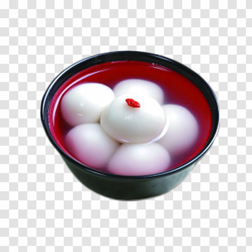 Tangyuan Dongzhi Lantern Festival Glutinous Rice - Boiled Eggs Egg Food Material Transparent PNG