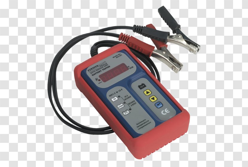 Battery Charger Multimeter Tester Voltage - Car Transparent PNG