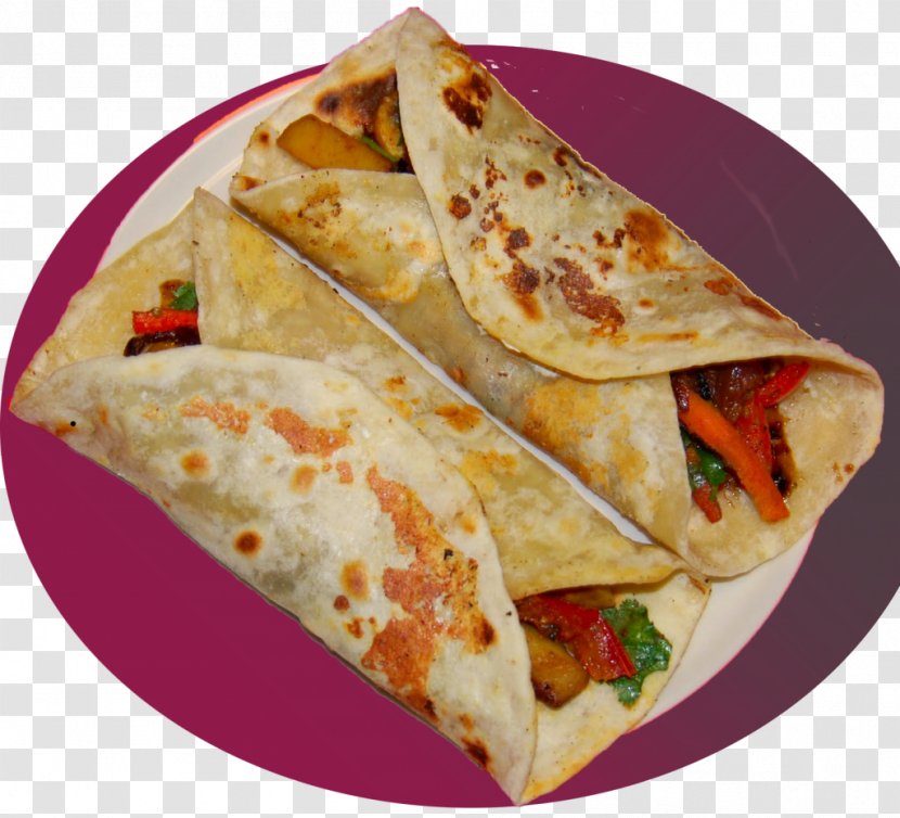 Kati Roll Indian Cuisine Vegetarian Veg Kolhapuri Fast Food - Recipe - Vegetable Transparent PNG