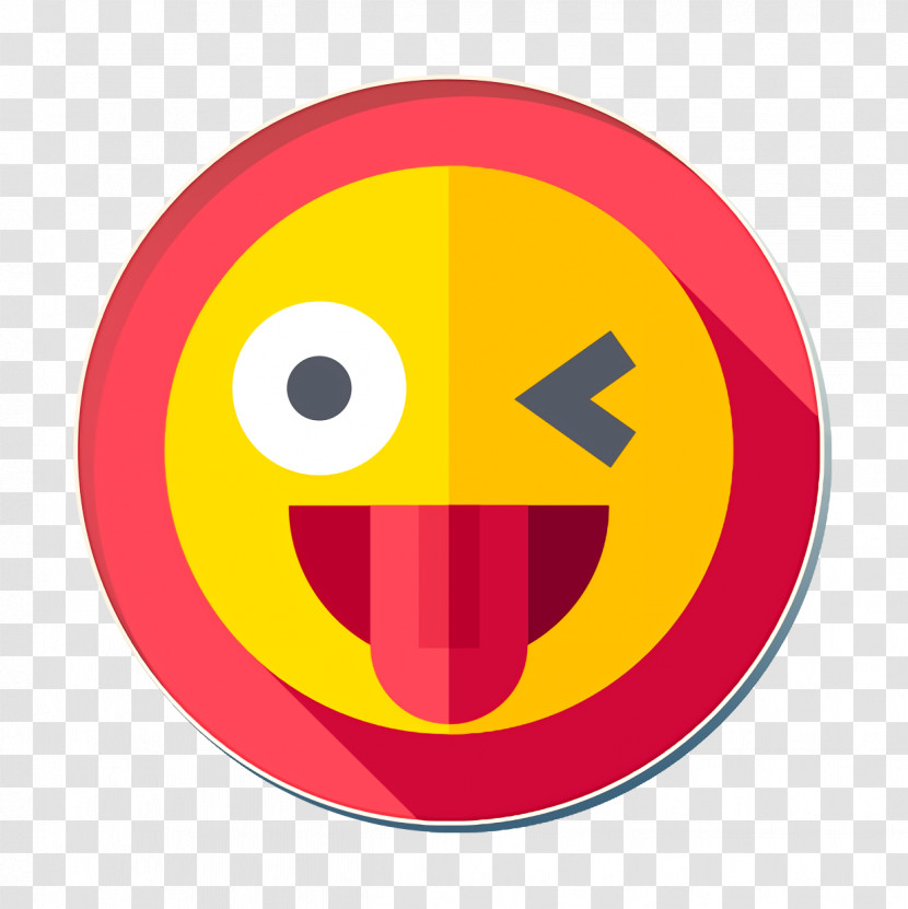 Emojis Icon Wink Icon Smile Icon Transparent PNG