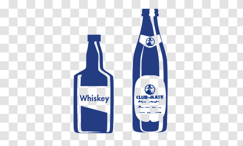 Beer Bottle Glass Logo - Label - Mint Ice Cubes Transparent PNG