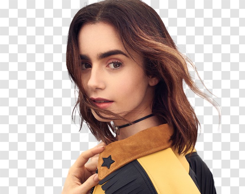 Lily Collins The Mortal Instruments: City Of Bones Clary Fray Musician - Brown Hair - 787 Transparent PNG