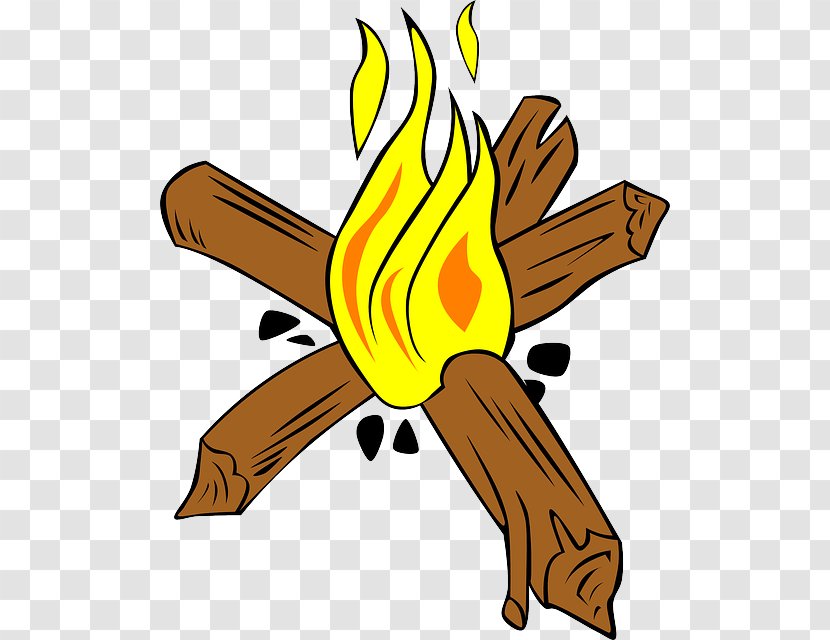 Campfire Camping Fire Making Clip Art - Flame - Cartoon Transparent PNG