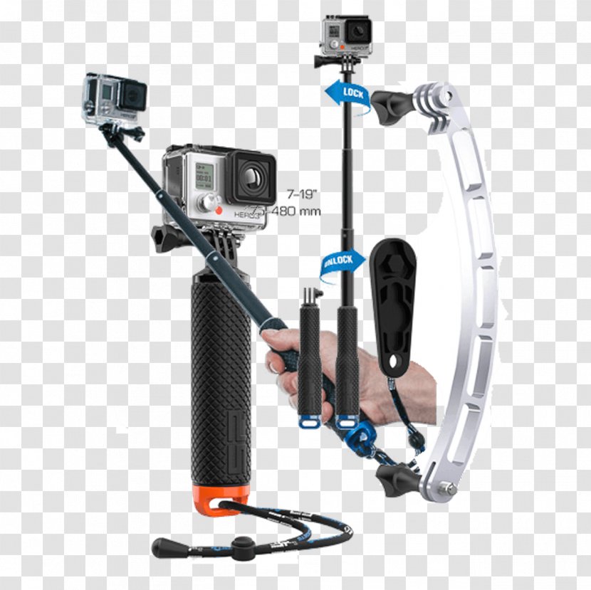 GoPro Action Camera Monopod Gadget Transparent PNG