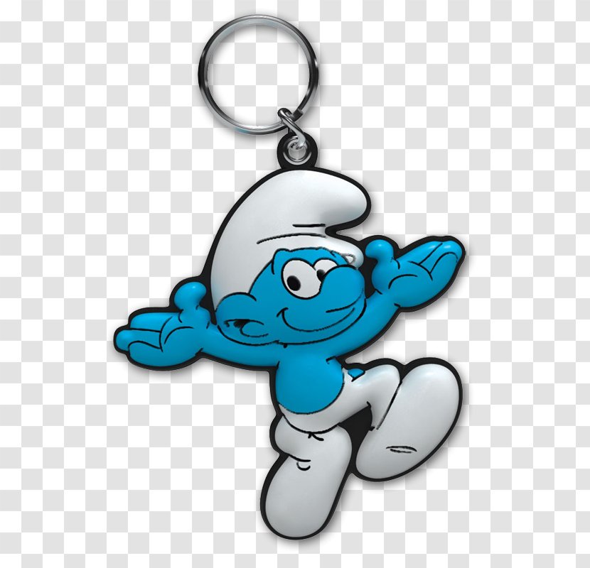 Key Chains De Smurfen Smurfette Papa Smurf Brainy Transparent PNG