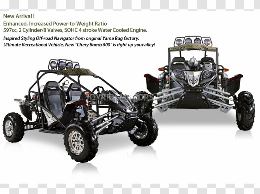 Car Dune Buggy Motorcycle Go-kart Scooter - Automotive Design Transparent PNG