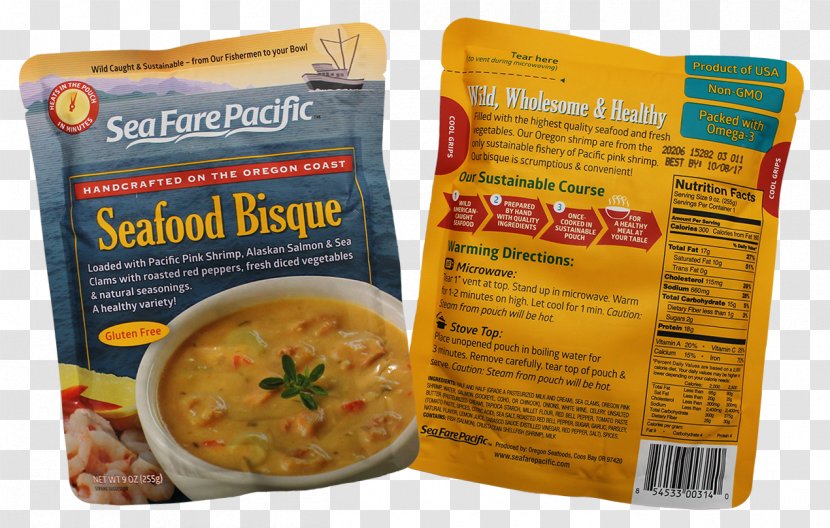 Bisque Vegetarian Cuisine Cream Soup Seafood - Recipe - Shrimp Transparent PNG
