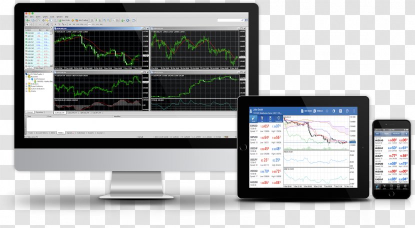 Options Strategies Binary Option Broker Foreign Exchange Market - Platform Transparent PNG