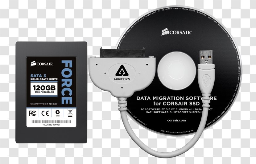 Laptop Solid-state Drive Hard Drives Data Migration Serial ATA - Solidstate Transparent PNG