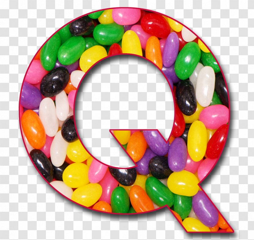Letter Gelatin Dessert Alphabet Jelly Bean - English Transparent PNG