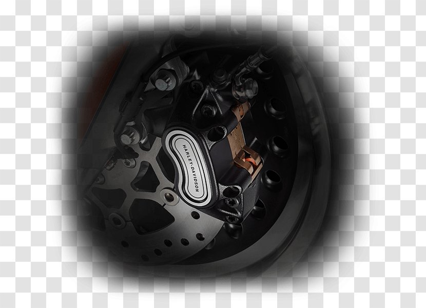 Alloy Wheel Harley-Davidson FLSTF Fat Boy Softail Motorcycle - Automotive System Transparent PNG