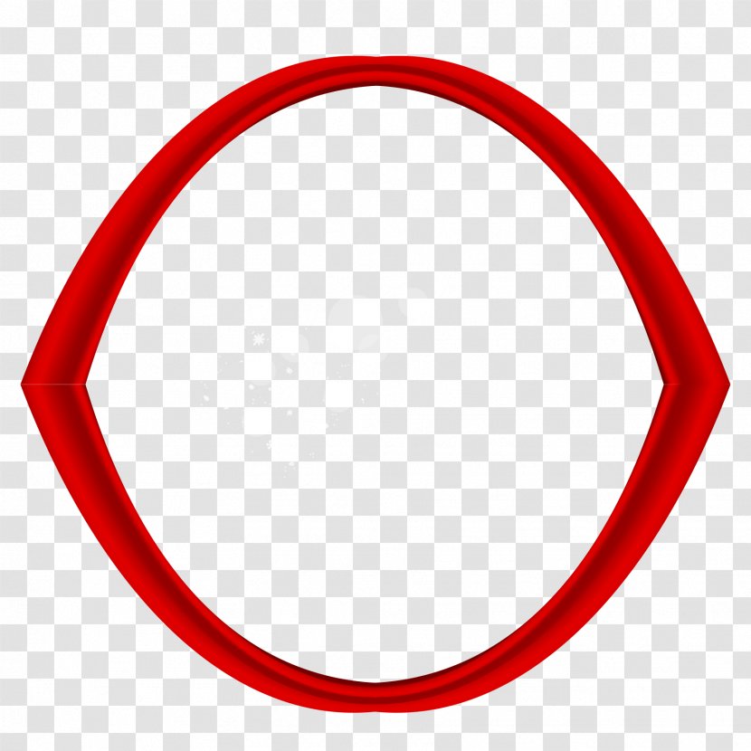 Red Service Business - Ring - Endless Ribbons Transparent PNG
