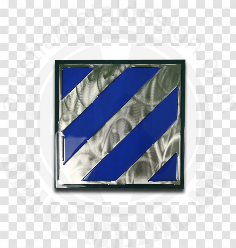 Cobalt Blue Brand Emblem Rectangle - Water Mark Transparent PNG