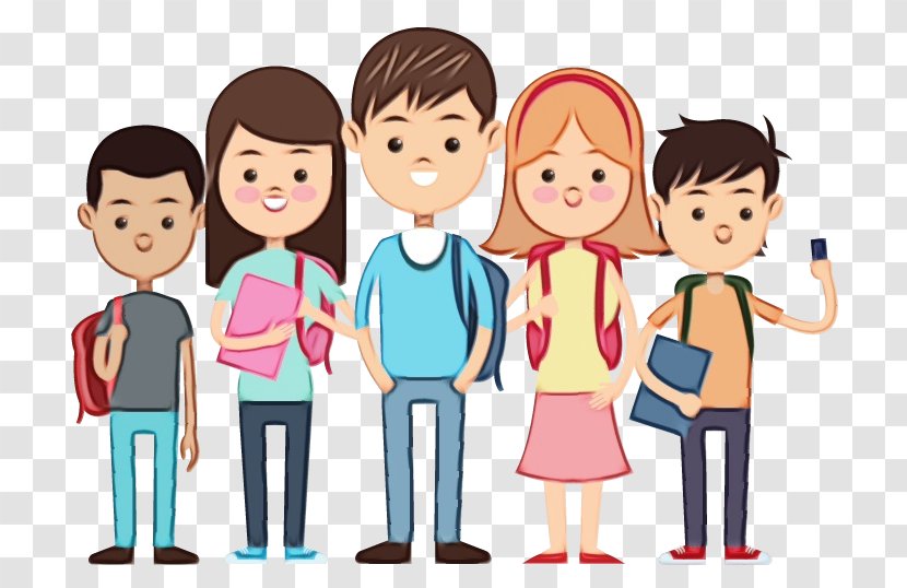 Group Of People Background - Me - Family Pictures Animation Transparent PNG