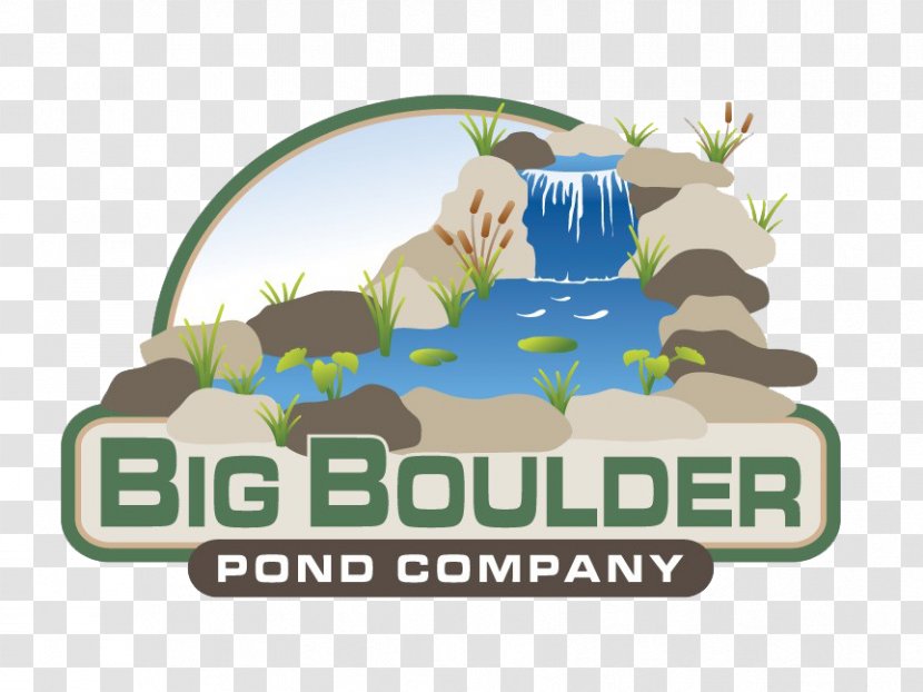 Pond Stamped Concrete Logo Business Brand Transparent PNG