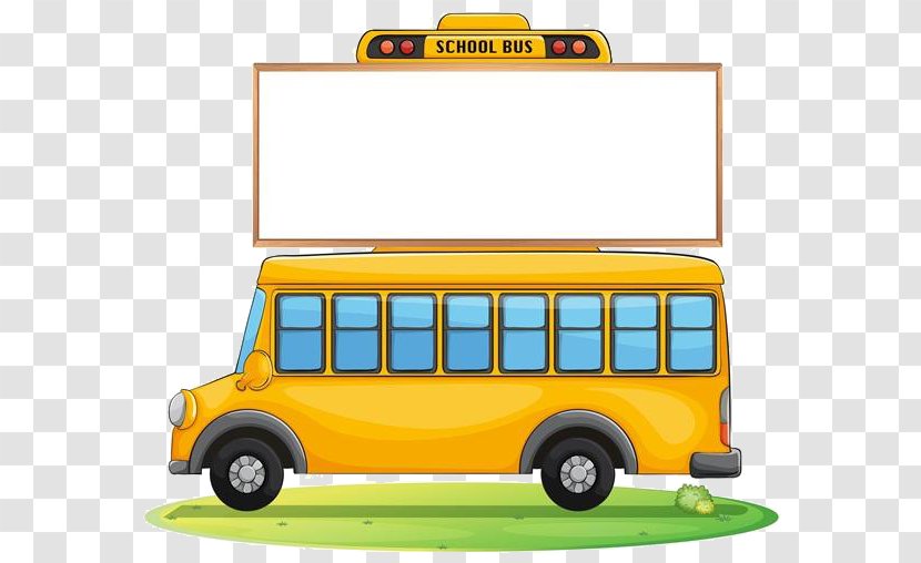 School Bus Royalty-free - Royaltyfree - Cartoon Car Material Transparent PNG