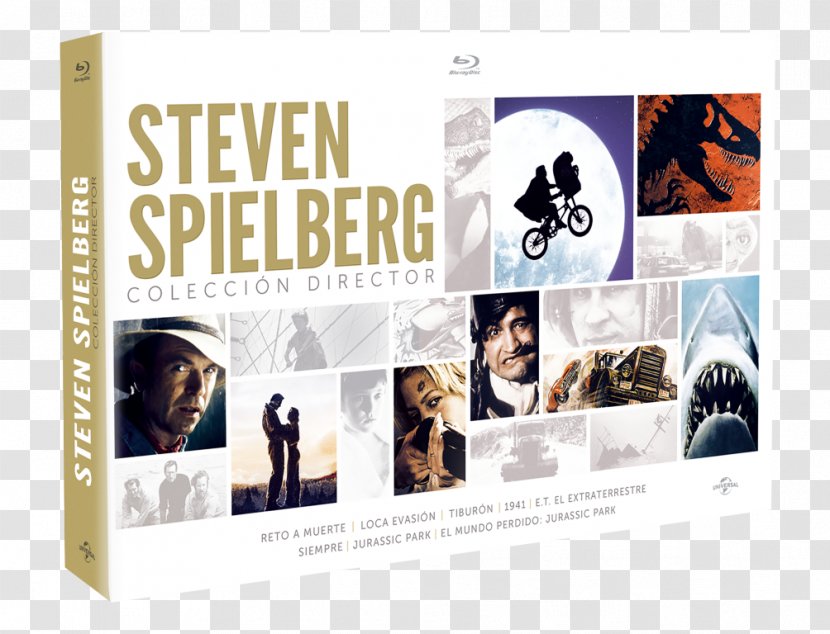 Blu-ray Disc Film Director Television Box Set - Steven Spielberg Transparent PNG