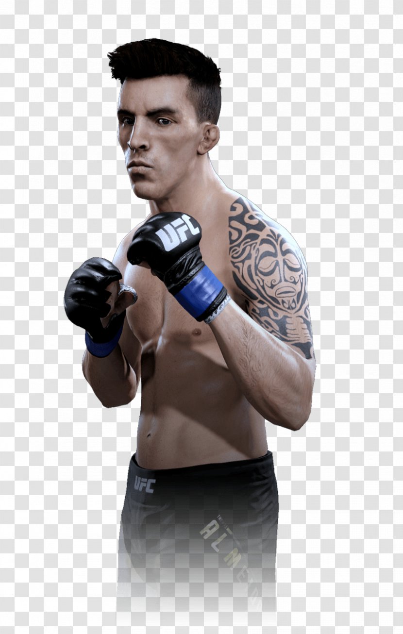 Brian Ortega EA Sports UFC 2 Arm Shoulder Neck - Silhouette - Cm Punk Transparent PNG