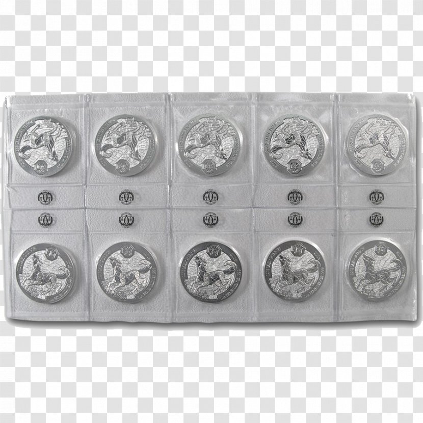 Silver Bullion Coin Chinese Lunar Coins Dog - New Year 2018 Transparent PNG