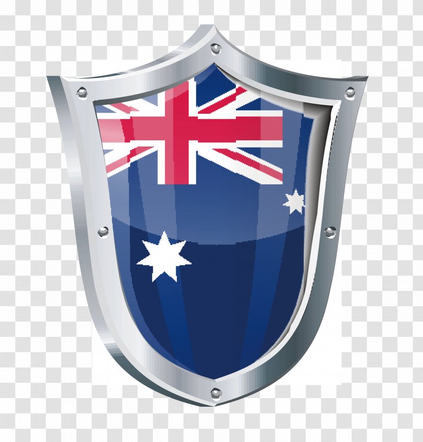 Flag Of Australia Clip Art - Australian Red Ensign - Shield Transparent PNG
