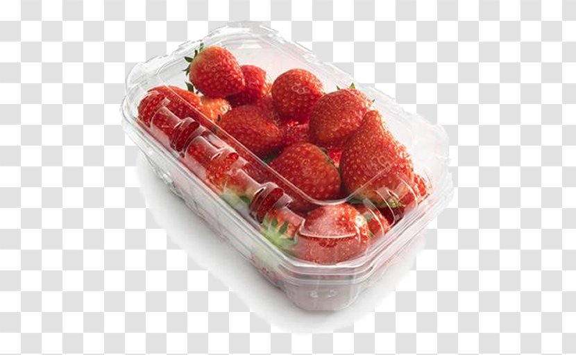 Strawberry Punnet Fruit Vegetable Food - Zucchini - Strawberries Transparent PNG