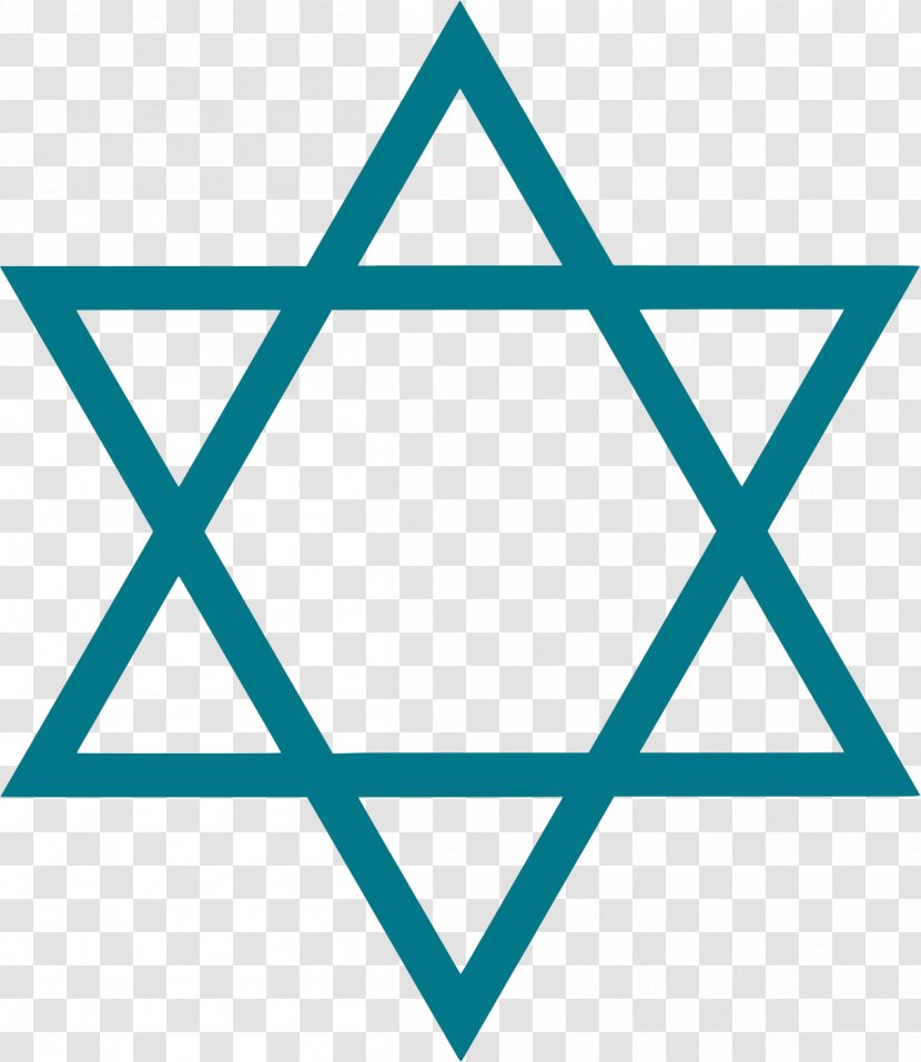 Star Of David Judaism Jewish Symbolism - Yellow Badge Transparent PNG