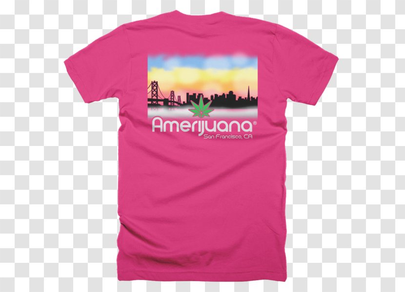 T-shirt Clothing Sleeve American Apparel - Shirt - San Francisco Skyline Transparent PNG