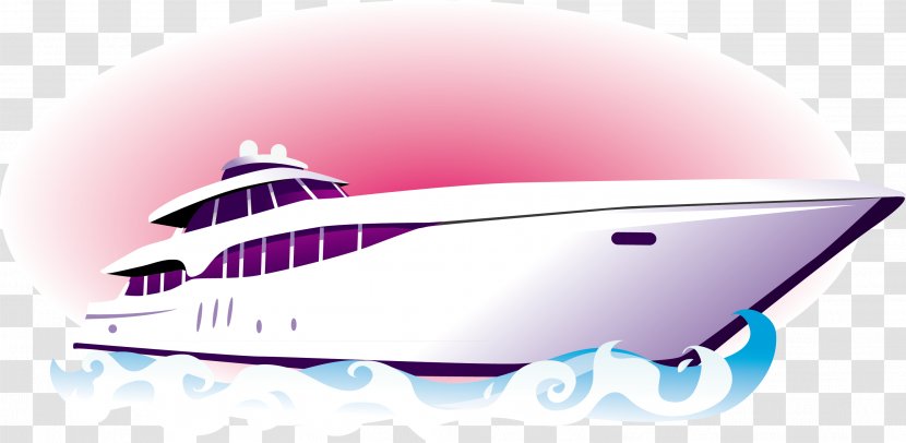 Cruise Ship Passenger - Water Transportation - Decoration Vector Material Transparent PNG