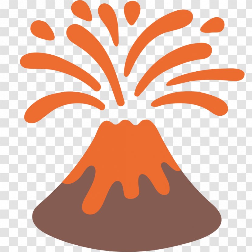 Emoji Volcano Balleny Hotspot Android Pushpin! - Marshmallow Transparent PNG