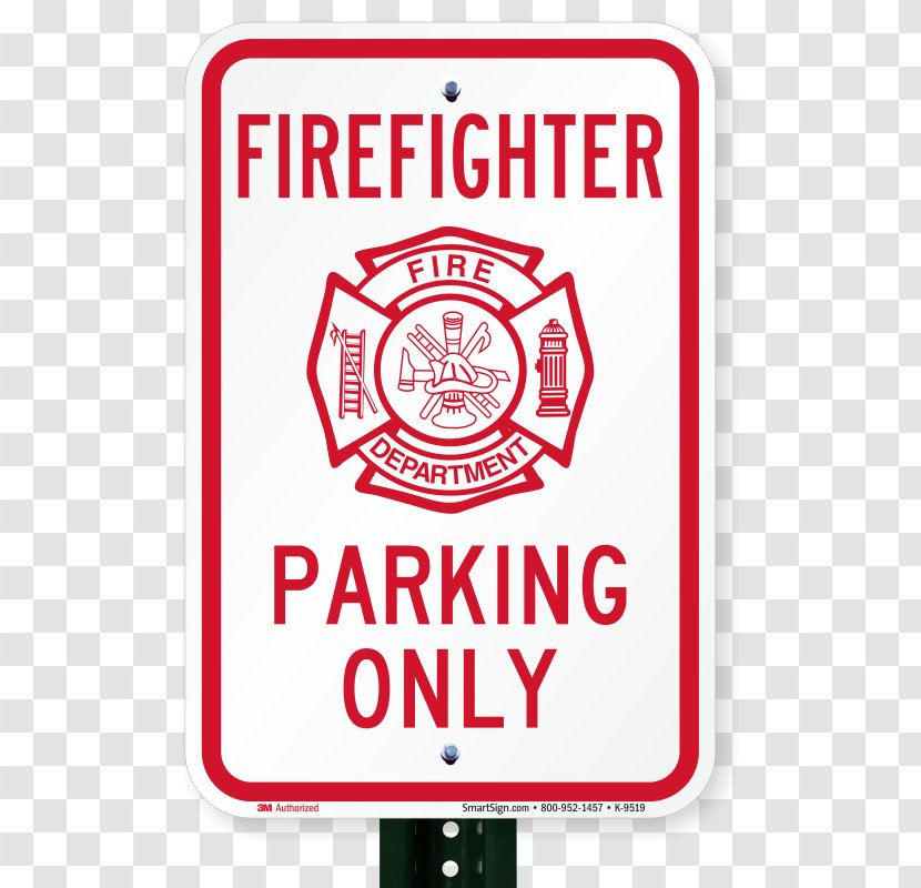 Parking Stop Sign Traffic Cone - Firefighter Transparent PNG
