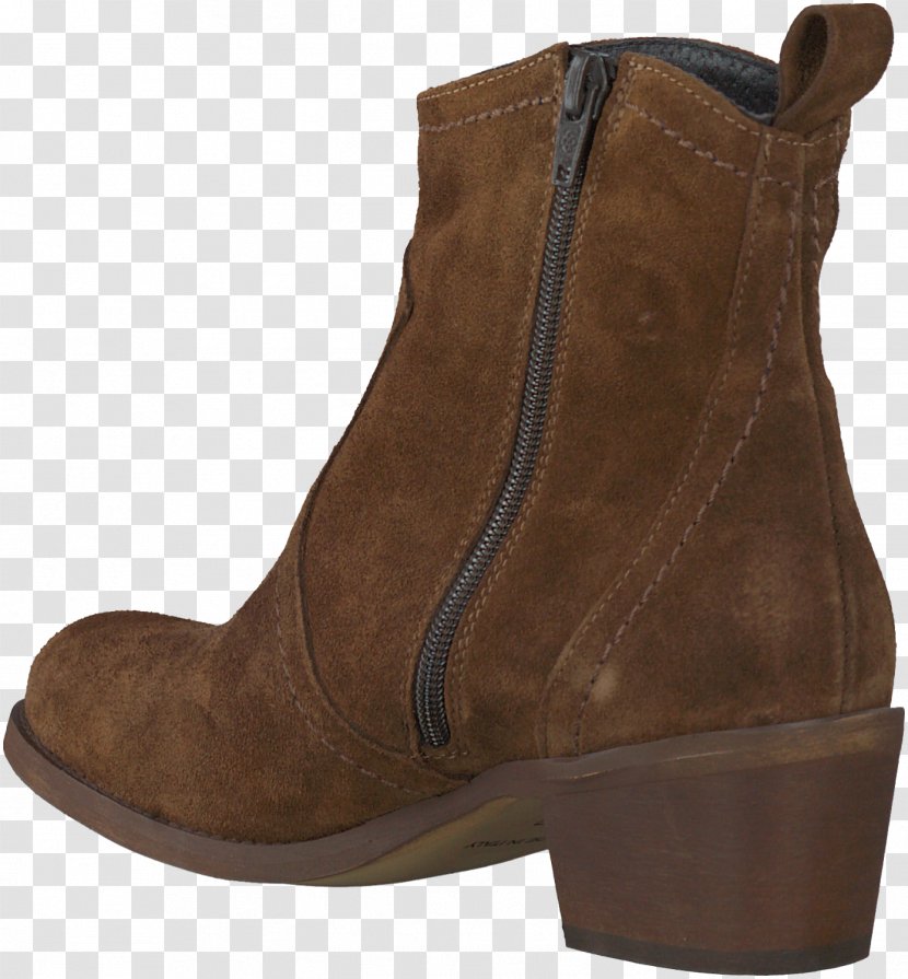 Cowboy Boot Footwear Shoe Suede - Cognac Transparent PNG