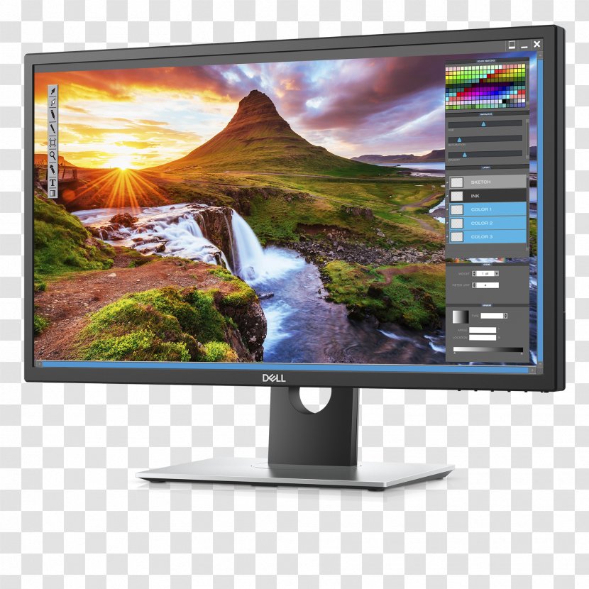 Dell Computer Monitors High-dynamic-range Imaging Ultra-high-definition Television 4K Resolution - Lg Transparent PNG