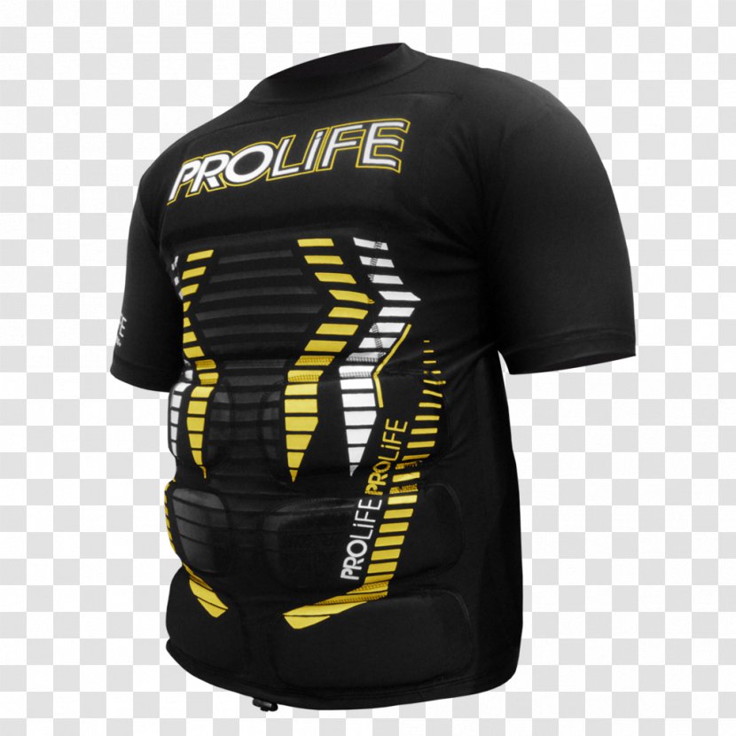 T-shirt Black Sleeve Life Jackets - Stand Up Transparent PNG