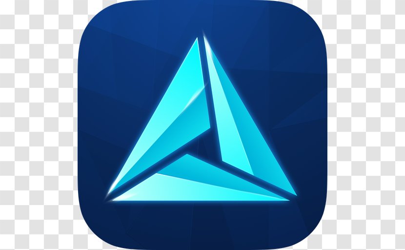 Triangle - Aqua - Turquoise Transparent PNG