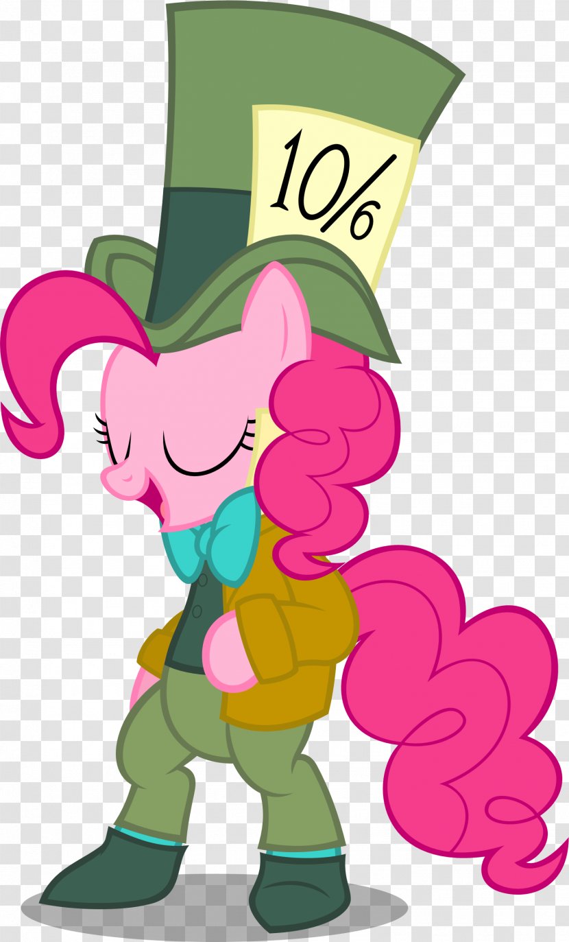 Pinkie Pie Applejack Art Equestria Daily Pony - Heart - Mad Hatter Transparent PNG