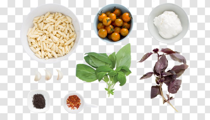 Vegetarian Cuisine Pasta Dark Opal Basil Ingredient Hoary Seed - Food - Sweet Transparent PNG